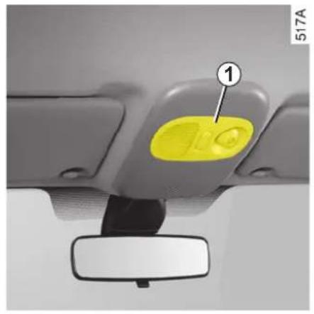 RENAULT Clio Campus Storia (2009) - VNÚTORNÉ OSVETLENIE: výmena žiaroviek (1/2) - 1
