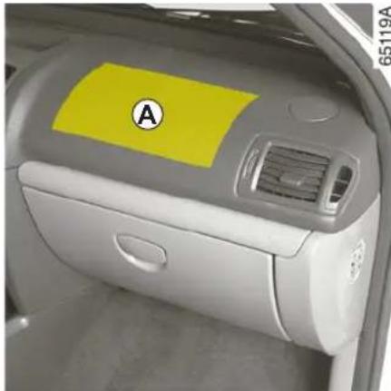RENAULT Clio Campus Storia (2009) - Airbag pre vodiča a spolujazdca - 1