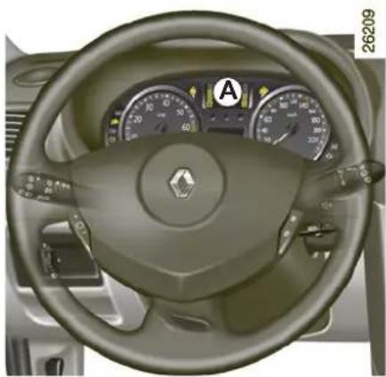 RENAULT Clio Campus Storia (2009) - PRÍSTROJOVÁ DOSKA: svetelné kontrolky (1/4) - 1