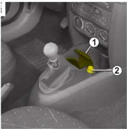 RENAULT Clio Campus Storia (2009) - POPOLNÍK, ZAPAL'OVAČ CIGARIET - 1