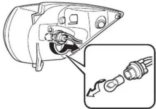 MAZDA Biante (2008) - 後面方向指示灯 / 非常点滅灯 - 4