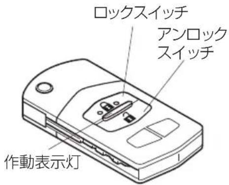 ロックスイッチ アンロック スイッチ 作動表示灯