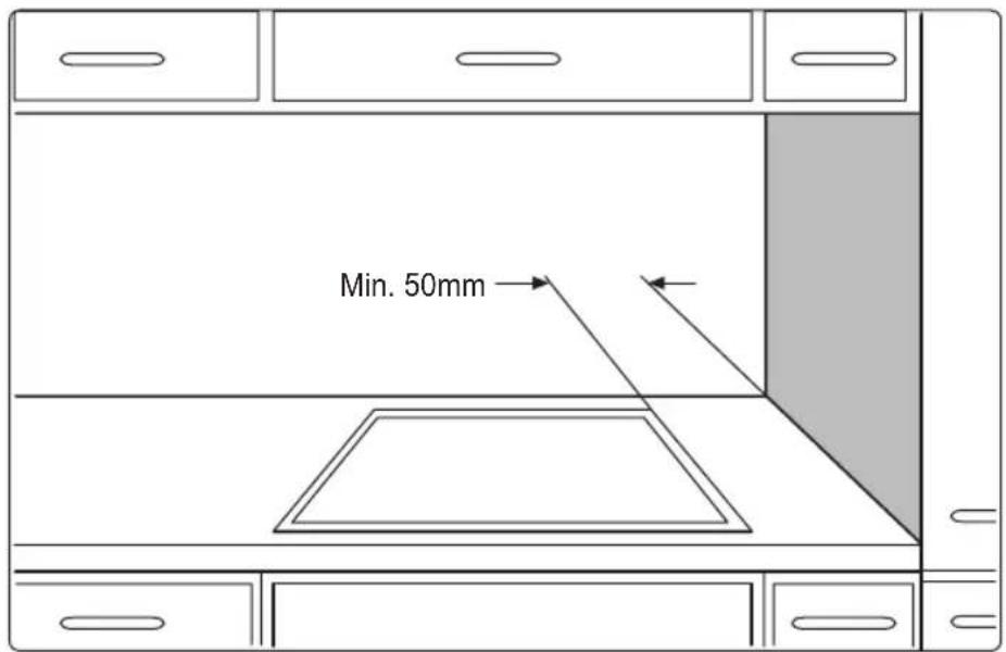 SAMSUNG C61R2AEEP - Beszerelés a munkalapba. - 2