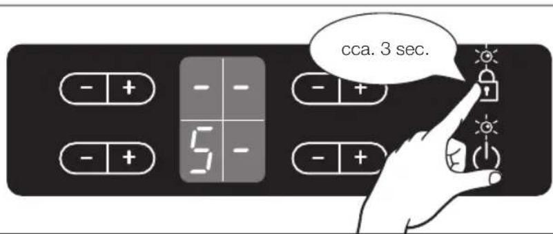 SAMSUNG C61R2AEEP - Blocarea și deblocarea panoului de control - 1