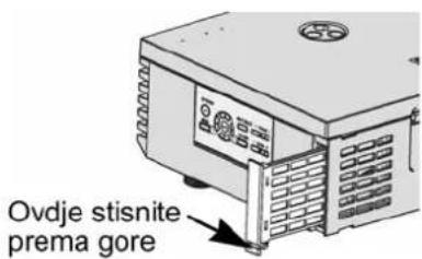 PANASONIC PT-AE1000E - Čišćenje zračnog filtera - 1