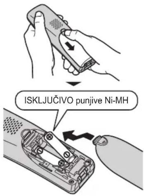 ISKLJUČIVO punjive Ni-MH