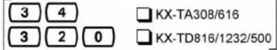 PANASONIC KX-T7750 - 62