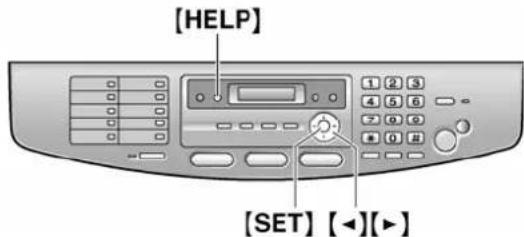 PANASONIC KX-FLB853FX - Odabir načina rada (Fax/Copy/Scan) - 1