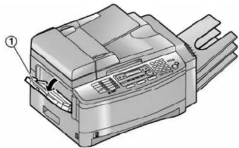PANASONIC KX-FLB853FX - Postavljanje izlazne police - 1