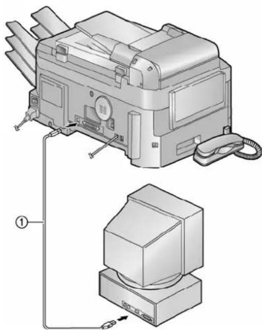 PANASONIC KX-FLB853FX - ① USB kabel - 1