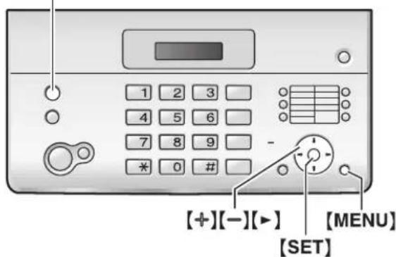 1 2 3 4 5 6 7 8 9 * 0 # - [+][-][►] [MENU] [SET]