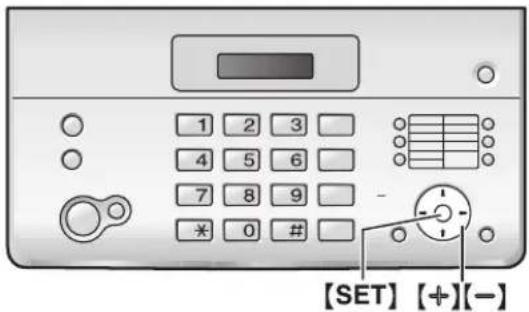 PANASONIC KX-FT984HK - Podešavanje glasnoće - 1