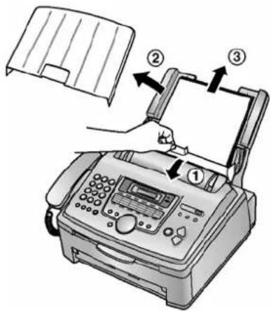 PANASONIC KX-FLM653FX - Kada se papir za ispis zgužvao blizini bubanj i toner jedinice - 4