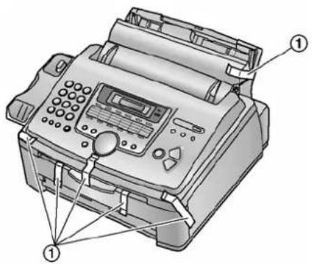 PANASONIC KX-FLM653FX - Uklanjanje transportnih traka - 1