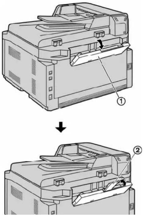 PANASONIC KX-FLB883FX - Uporaba ručnog uvlakača - 1