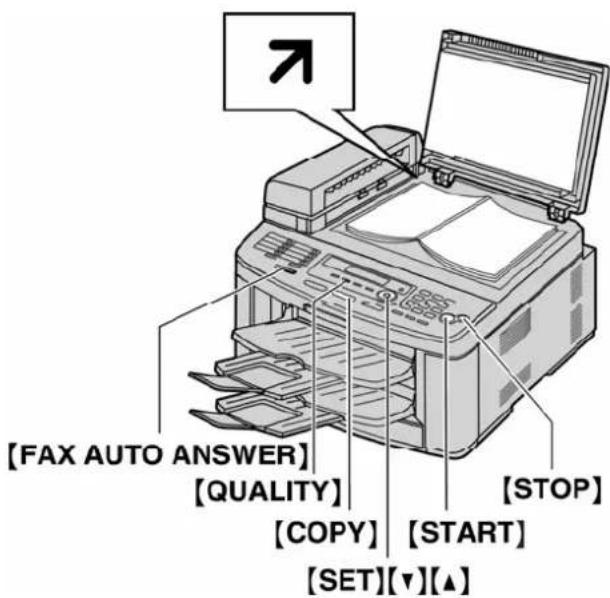 PANASONIC KX-FLB883FX - Uporaba stakla skenera - 1
