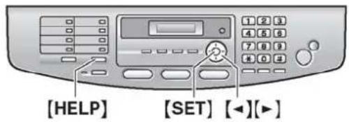 PANASONIC KX-FLB813FX - Odabir načina rada (Fax/Copy/Scan) - 1