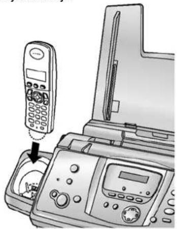 PANASONIC KX-FC238FX - Punjenje baterija - 1
