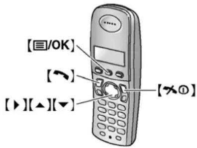 [☐/OK] [→] [▶][▲][▼] [→①]