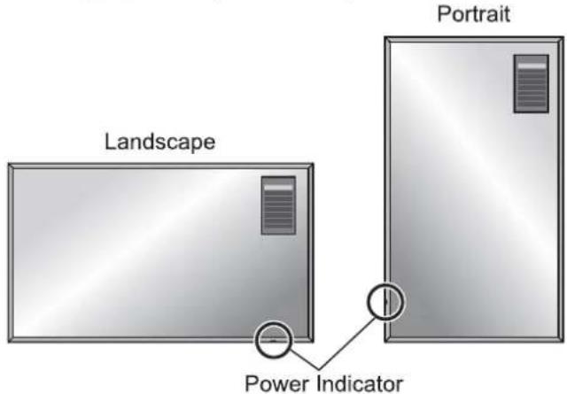 PANASONIC TH-98LQ70LW - Display orientation - 1
