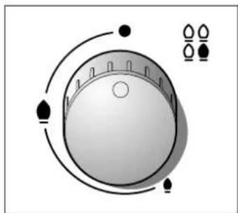 Circular mechanical knob with adjustment knobs and a dial, no text or symbols visible
