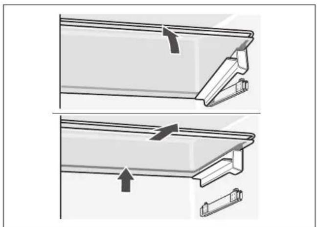 GAGGENAU RT249203 - Utdragbarglashylla - 1