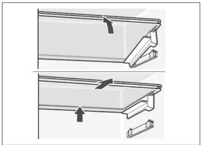 GAGGENAU RT249203 - Ulosvedettävälasihylly - 1