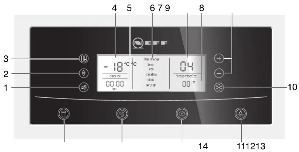 NEFF K5935D1 - Bandeaudecommandeetd'affichage - 1
