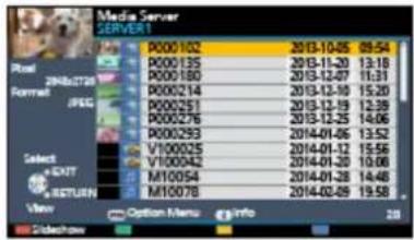 PANASONIC Viera TX-65AX800 - Prilikom uporabe DLNA - 2