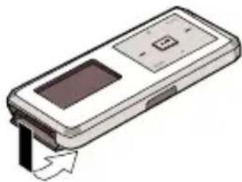 PANASONIC SV-SD350V - Umetanje i vađenje SD memorijske kartice - 1