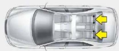 KIA Cee'd Sportswagon (2014) - UPOZORENJE - Sidrišta dječje sjedalice - 1