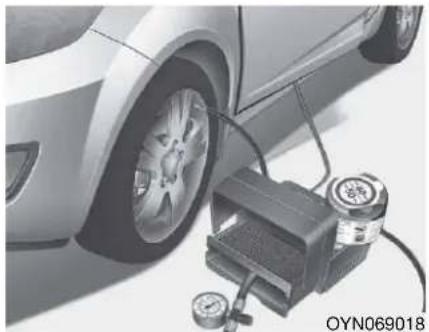 KIA Cee'd Sportswagon (2014) - Upotreba Tire Mobility Kit sustava - 1