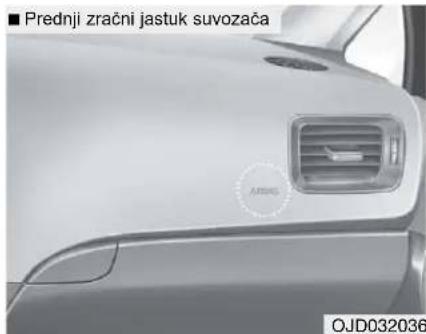 KIA Cee'd Sportswagon (2014) - Prednji zračni jastuk vozača i suvozača - 1