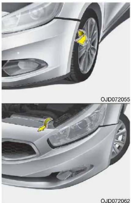 KIA Cee'd Sportswagon (2014) - Zamjena žarulja prednjeg svjetla - 2