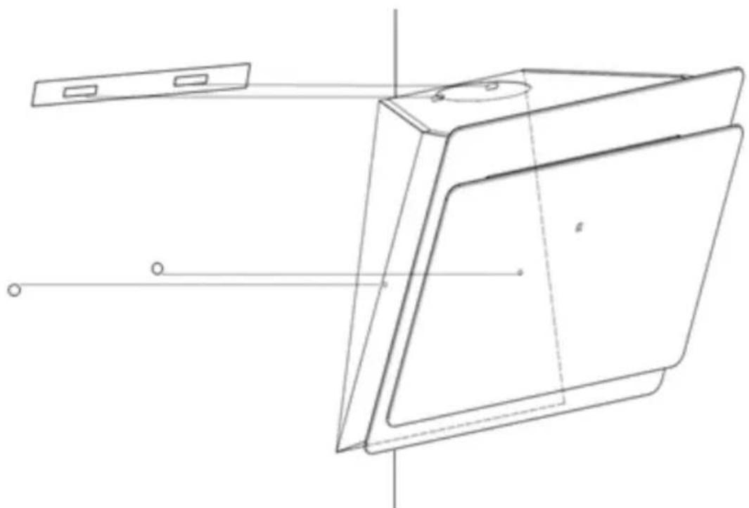 HOOVER HCV61/1X - INSTALLAZIONE a parete (scarico esterno) - 2