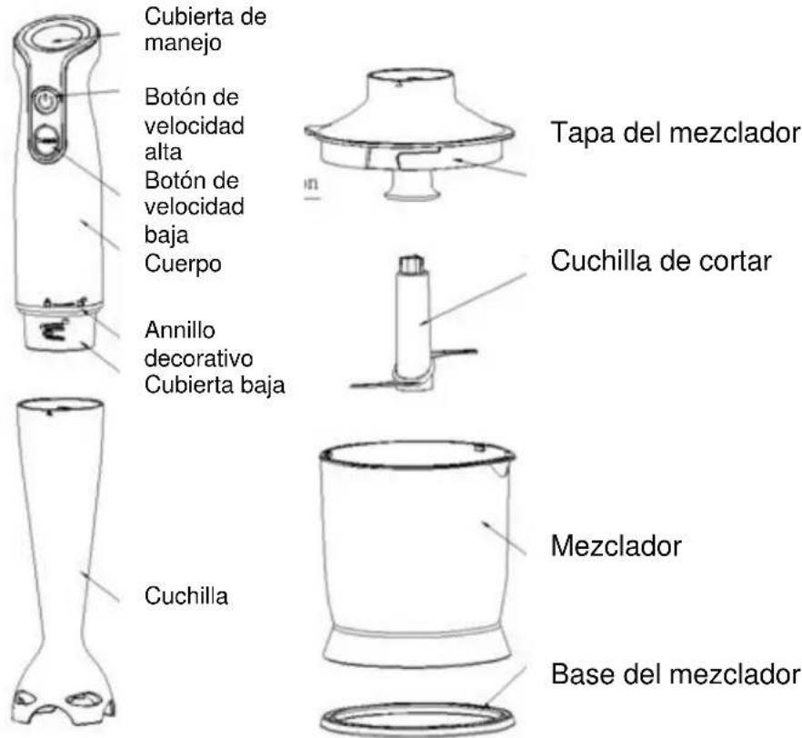 VOX MS2006 - PIEZAS DE REPUESTO Y DIBUJO DE INSTALACIÓN - 1