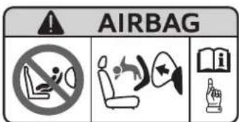 AIRBAG No pictogram Aircraft i