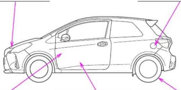 TOYOTA Yaris GRMN (2017) - INFORMÁCIA PRE ČERPACIU STANICU - 1
