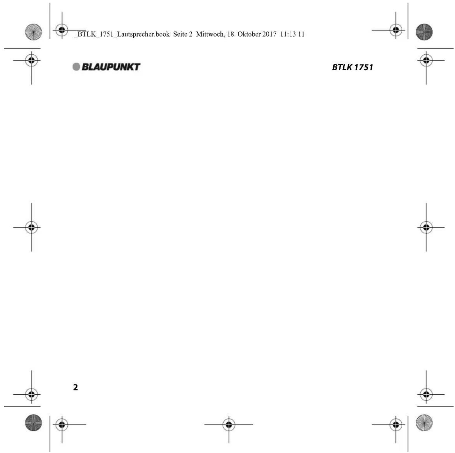 BLAUPUNKT BTLK 1751 - 1