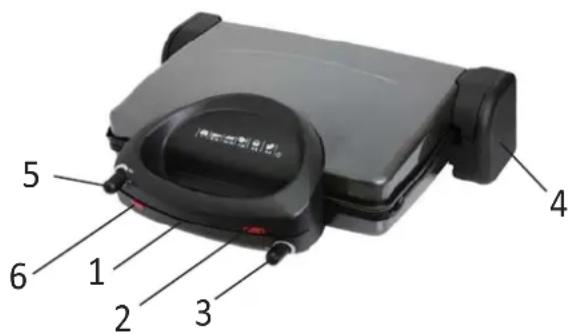 AFK PKG-1800.4T - DESCRIPTION OF THE APPLIANCE - 1