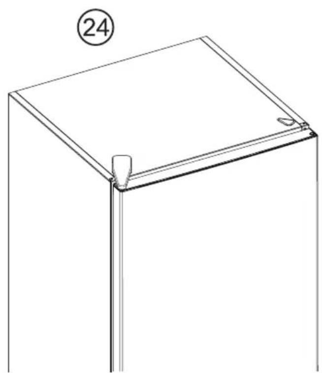 AMICA KGCN 388 105 E - Regulacija temperature znotraj naprave - 35