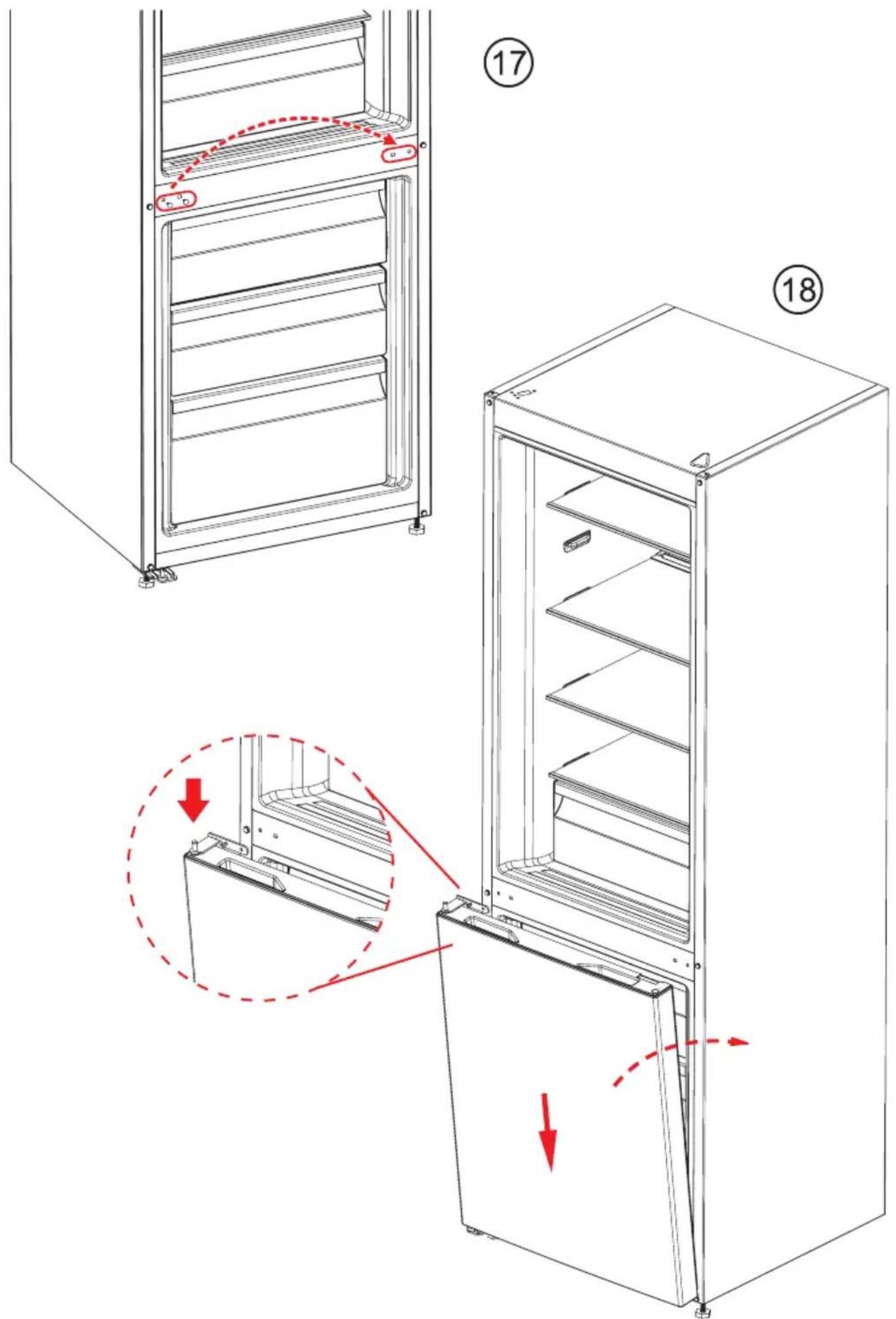AMICA KGCN 388 105 E - Regulacija temperature znotraj naprave - 29
