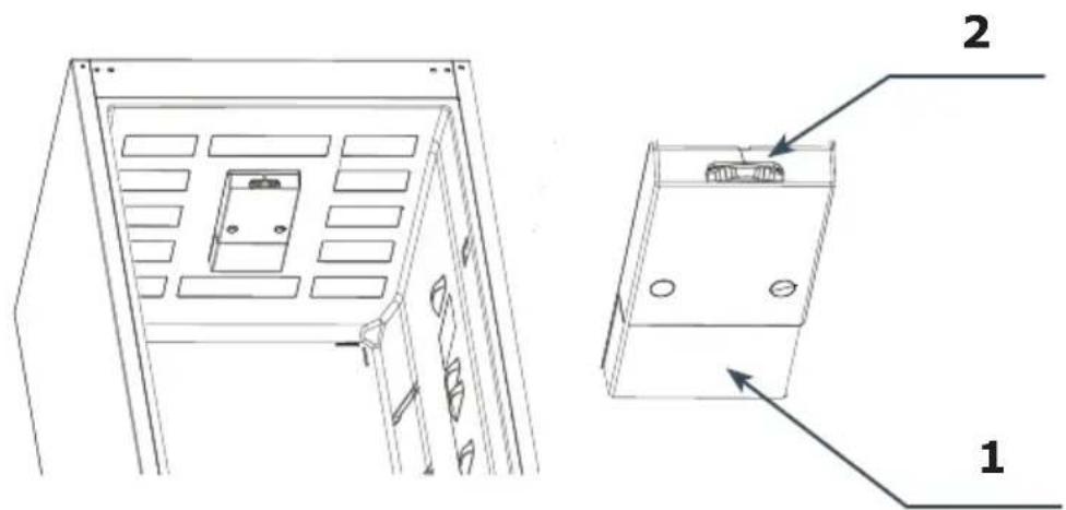 AMICA KGCN 388 105 E - Appliance controls - 1