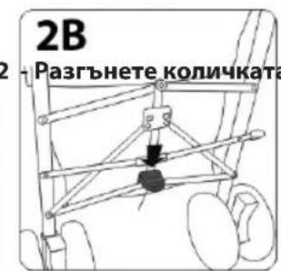 2B Разгънете количката