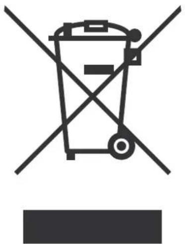 Guzzanti GZ-25 - DISPOSAL OF USED ELECTRICAL AND ELECTRONIC EQUIPMENT - 1