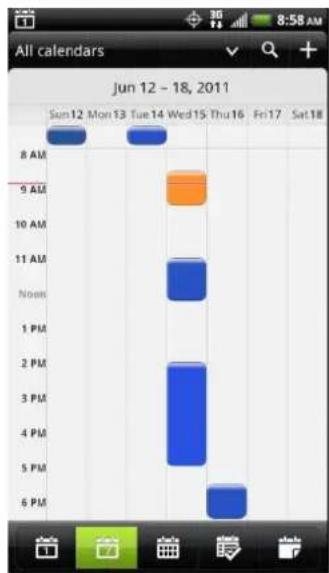 All calendars Jun 12 - 18, 2011 Sun12 Mon13 Tue14 Wed15 Thu16 Fri17 Sat18 8 AM 9 AM 10 AM 11 AM Noon 1 PM 2 PM 3 PM 4 PM 5 PM 6 PM
