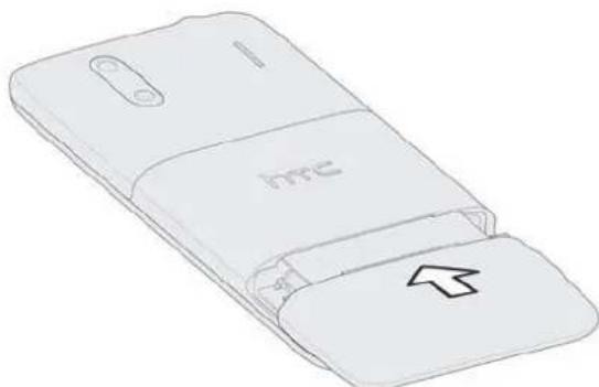 HTC Evo Design 4G - Install the SIM card - 6