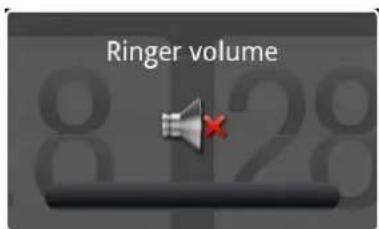 Ringer volume