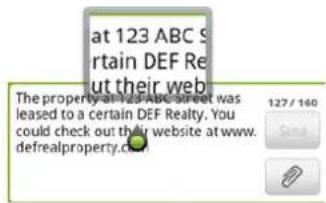 at 123 ABC S rtain DEF Re ut their web The property at 123 ABC street was leased to a certain DEF Realty. You could check out their website at www. defrealproperty.com