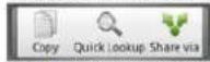 HTC Evo Design 4G - Select Text - 1